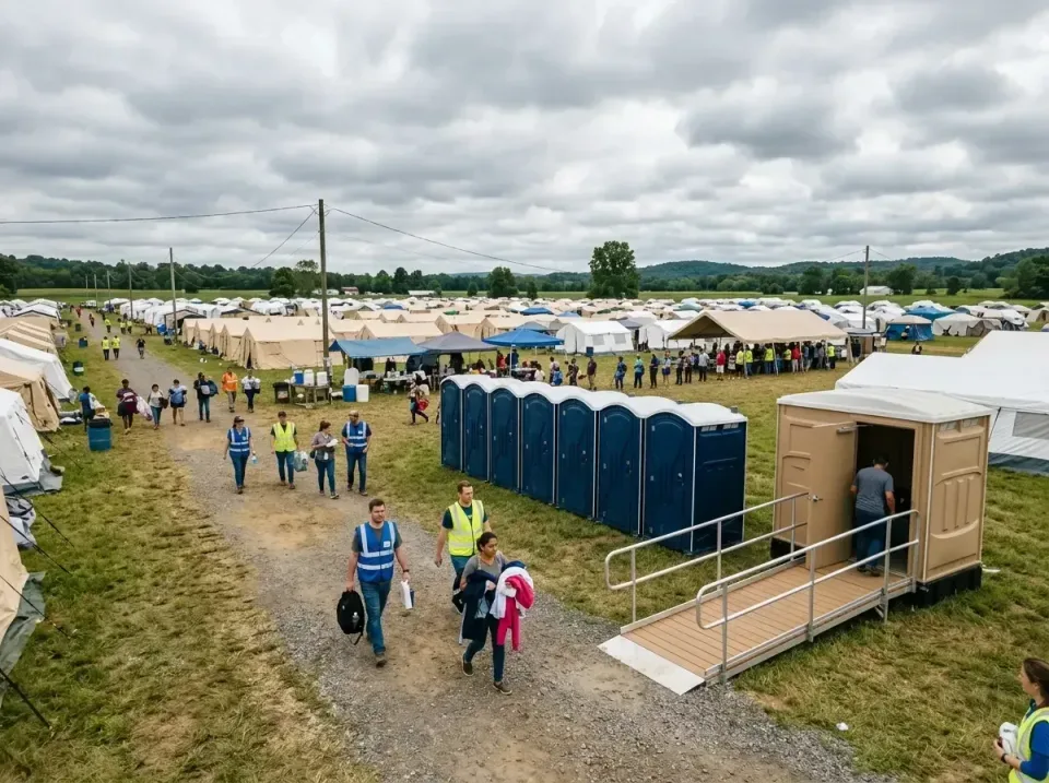 disaster-relief-camp-restrooms-010 — frequently asked questions, Dumpster & Portable Bathrooms Rental in Independence, LA